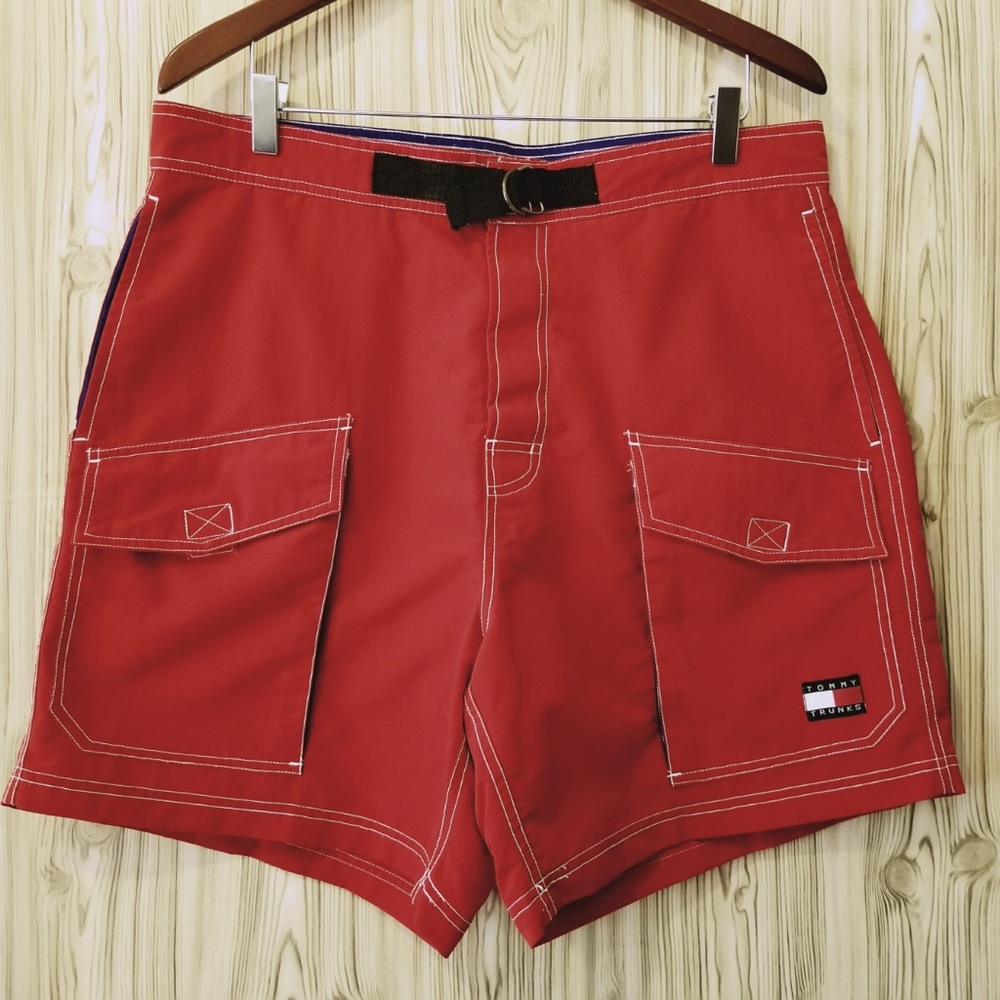 Vtg 90’s Tommy Hilfiger Swim Shorts